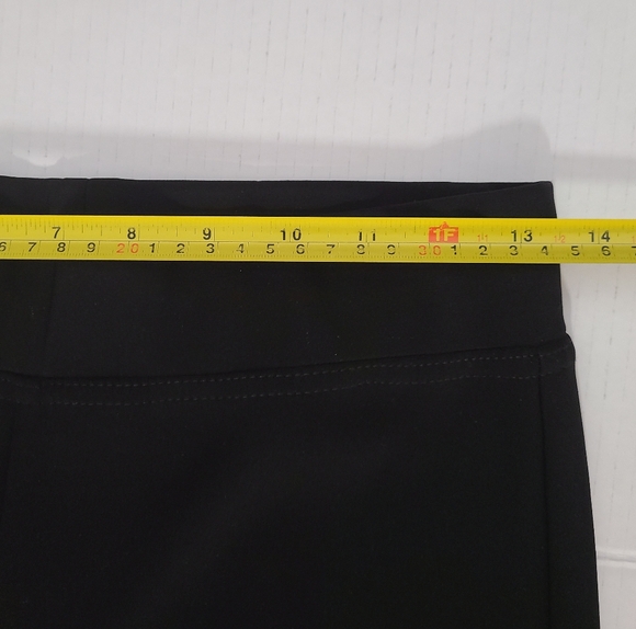 Joseph Ribkoff Classic Pull On Pants With Slit Back Hemline in Black Sz 4 - Picture 8 of 10